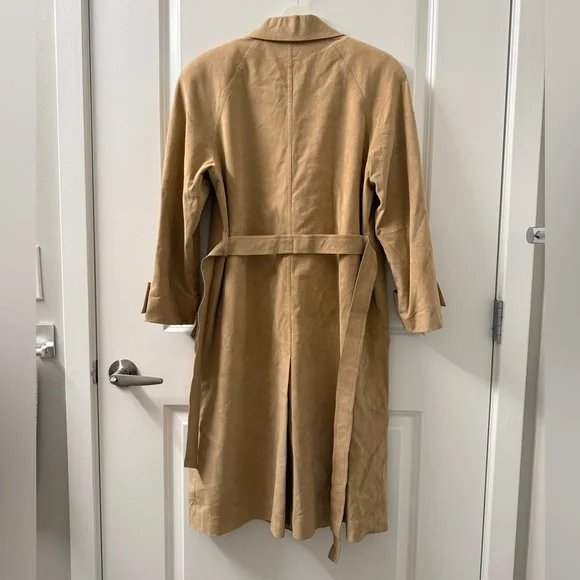 Vintage Ultrasuede Count Romi Trench Coat - Picture 8 of 9